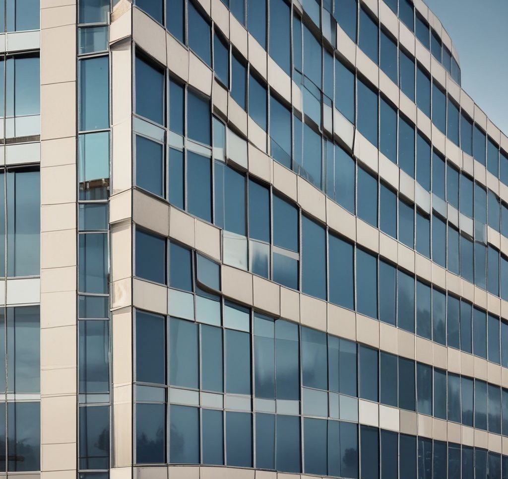 Clean, contemporary work environment